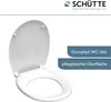 Siège WC WHITE en plastique thermodurcissable Voir les images du produit 16