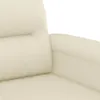 vidaXL Sessel Creme 60 cm Kunstleder Produktbild-Vorschau 6