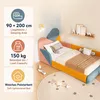 Letto per bambini Flieks, 90x200 cm, con protezioni Anteprima dell’immagine prodotto 7