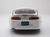 Rear view of a white toy car model. Anteprima dell’immagine prodotto