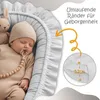Gniazdko niemowlęce dla noworodka kokon przenośny 90x50 cm Podgląd zdjęcia produktu 4
