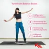 KM-Fit Balance Board rond en bois Entraîneur d'équilibre Voir les images du produit 4