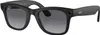A pair of black Ray-Ban Wayfarer sunglasses with polarized lenses. Produktbild-Vorschau