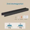 doporro Wandgarderobe mit Ablage, Garderobenleiste 80 cm Produktbild-Vorschau 4