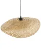BELIANI Závěsná lampa přírodní světlé bambus pletené Náhled obrázku produktu 7
