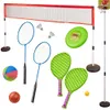 Zestaw sportowy 5v1 badminton koszykówka siatkówka tenis Podgląd zdjęcia produktu 1