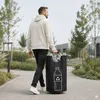 Skladací kôš na plastové fľaše, objem 115 litrov, s rúčkami Náhľad obrázku produktu 9