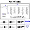 3.5M Bunt Eisregen Lichterkette LED Eiszapfen Produktbild-Vorschau 4