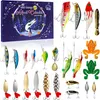 Calendario de adviento para pesca, con 24 días. Un regalo Vista previa de la imagen del producto 1