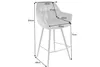 riess-ambiente Drehbarer Barhocker PAPILLON grau Samt 180° Produktbild-Vorschau 12