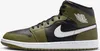 Nike Air Jordan 1 Mid "Black White Olive" Grün, Größe: 47 Produktbild-Vorschau 1