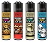 Clipper Reibrad Feuerzeuge Geh mir nicht, 4 Stück Produktbild-Vorschau 1