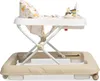 A side view of a baby walker with toys on a white background. Produktbild-Vorschau