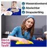 Partytischdecke Lackfolie Farbe wählbar Blau Eckig 100 x Produktbild-Vorschau 4