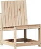 vidaXL Gartenstuhl 50,5x55x77 cm Massivholz Kiefer Produktbild-Vorschau 1