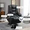 Fotel telewizyjny HOMCOM z funkcją wspomagania wstawania, Podgląd zdjęcia produktu 5