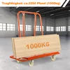 Aopunly panelový vozík 1000 kg nosnosť panelový transportný Náhľad obrázku produktu 4