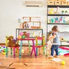 Relaxdays Kindersitzgruppe, Kindertisch mit 2 Stühlen, Produktbild-Vorschau 3