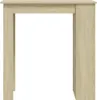 vidaXL Barový stůl s policí Dub Sonoma 102x50x103,5 cm Náhled obrázku produktu 5