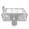 Parc pour bébé 180x120x66cm avec filet basket-ball parc Voir les images du produit 8