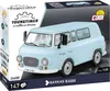 The image shows the packaging of a Cobi Youngtimer Collection Barkas B1000 model kit. Podgląd zdjęcia produktu