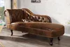 riess-ambiente Chesterfield Récamière 170cm antik braun mit Produktbild-Vorschau 2