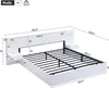 Flieks Holzbett Doppelbett 180x200cm mit USB & Produktbild-Vorschau 7