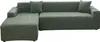 Rohový kryt pohovky Tvar L Pohovka hází Stretch Chaise Náhled obrázku produktu 10