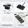 PC Power Button Desktop Switch Splitter ON Off Reset SW HDD Náhled obrázku produktu 5