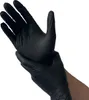 KINGFA Nitril-Handschuhe Schwarz 100 Stück puderfrei : M Produktbild-Vorschau 2