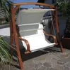 Design Hollywoodschaukel MERU HM101 aus Holz Lärche inkl. Produktbild-Vorschau 4