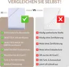 Comparison of two products, highlighting features of one over the other. Produktbild-Vorschau