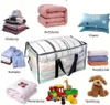 4 Pack Clear Clothes Storage Bags Water Resistant Thickened Produktbild-Vorschau 4