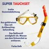 BEST SPORTING Taucherset Kinder Anaconda gelb Kinder Produktbild-Vorschau 4