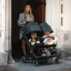 DERYAN Luxe Rolo X2 Podwójny wózek - Duo wózek - Nugat Podgląd zdjęcia produktu 3