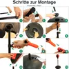 Kinder Standboxsack + Boxhandschuhe verstellbar Punching Produktbild-Vorschau 9