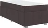 vidaXL Struttura letto con materasso marrone scuro 100 x Anteprima dell’immagine prodotto 4