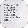 Mr. & Mrs. Panda Tassenuntersetzer "Liebe ist nie ohne... - Produktbild-Vorschau 1