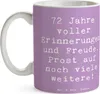 Mr. & Mrs. Panda Becher Spruch 72. Geburtstag Glückwünsche Produktbild-Vorschau 3