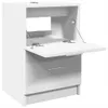 vidaXL Waschbeckenunterschrank Weiß 40x37x59 cm Produktbild-Vorschau 5