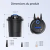 Filtro a pressione per laghetti Wiltec CPF-250 10.000 l/h / Anteprima dell’immagine prodotto 9