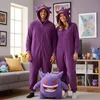 Pyjama Onesie Kigurumi Kostüm für Erwachsene Pokemon Gengar Produktbild-Vorschau 2
