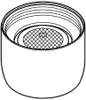 Grohe Mousseur Durchflussklasse A 15l/min bei 3 bar M22x1 Produktbild-Vorschau 5