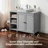 FCH Skrinka pod umývadlo s 2 dvierkami a 3 otvorenými Náhľad obrázku produktu 7