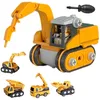 4 in 1 DIY Auseinander Nehmen Auto Toys, Baufahrzeuge Set Produktbild-Vorschau 5