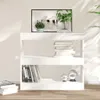 vidaXL Bibliothèque/séparation de pièce blanc 80x30x72 cm Voir les images du produit 2