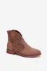 Damenturnschuhe mit Perforationen auf Flachabsatz S.Barski Produktbild-Vorschau 4