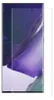 A screen protector is shown on a smartphone. Produktbild-Vorschau