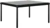vidaXL 6-tlg. Garten-Lounge-Set mit Auflagen Schwarz PVC Produktbild-Vorschau 4