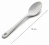 Lacor 63600 – Klassieke, gladde melamineschep, 17 cm, wit Productafbeelding-voorbeeld 3